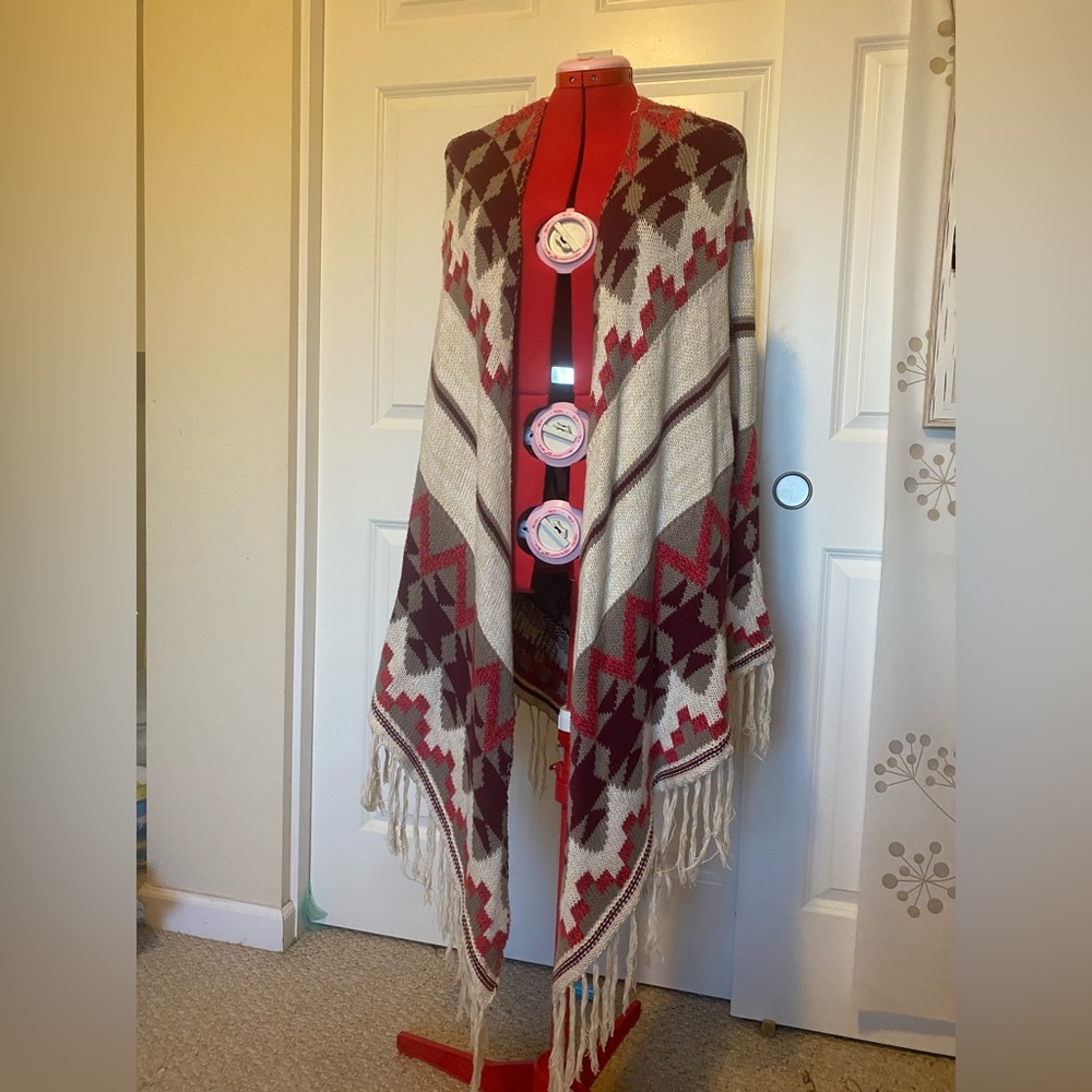 Sleeveless cardigan sweater S/M